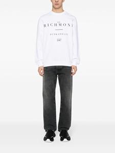 John Richmond Sweater met logoprint - Wit