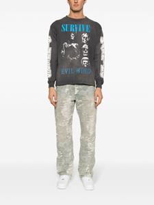 SAINT MXXXXXX Sweater met print - Grijs