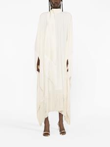 Taller Marmo Midi-jurk met franje - Beige
