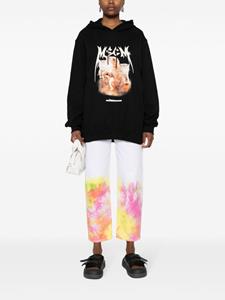 MSGM mid-rise tapered jeans - Wit