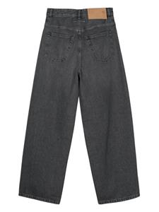 MM6 Maison Margiela Gerafelde jeans met toelopende pijpen - Grijs