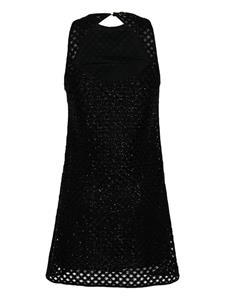 TWINSET Mini-jurk met kralen - Zwart