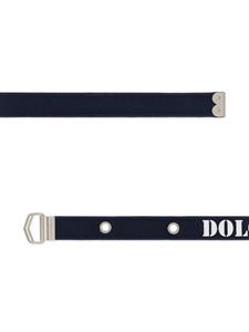 Dolce & Gabbana Gespriem met logoprint - Blauw