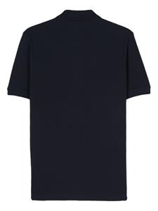Corneliani Poloshirt met logopatch - Blauw