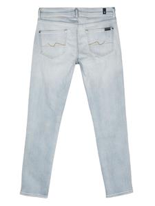 7 For All Mankind Mid waist slim-fit jeans - Blauw