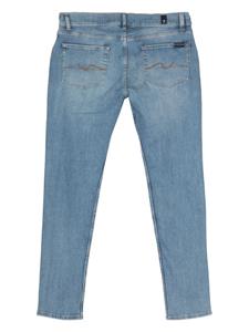 7 For All Mankind Mid waist slim-fit jeans - Blauw