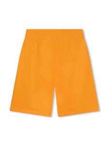 HUGO KIDS Shorts met logopatch - Oranje
