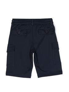 BOSS Kidswear Shorts met elastische taille - Blauw