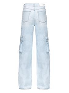PINKO High waist jeans - Blauw