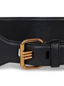 ETRO Leren riem - Zwart