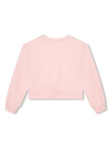 Givenchy Kids Sweater met logoprint - Roze