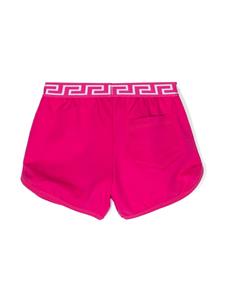 Versace Kids Shorts met borduurwerk - Roze