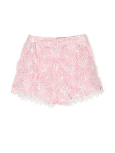 MARLO Eloise shorts met kant - Roze