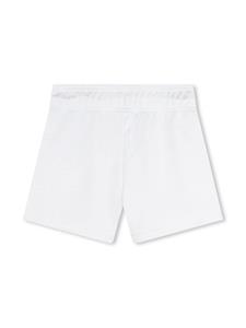 HUGO KIDS Shorts met logoprint - Wit