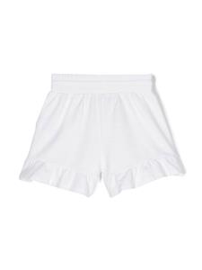 Moschino Kids Katoenen shorts - Wit