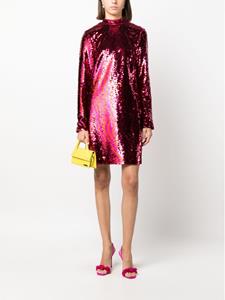 Chiara Ferragni Mini-jurk verfraaid met pailletten - Rood