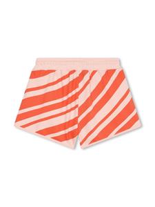 Kenzo Kids Gestreepte shorts - Oranje