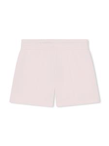 Lanvin Enfant Katoenen shorts met geborduurd logo - Roze