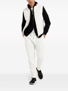 Brunello Cucinelli zip-front cashmere hoodie - Zwart