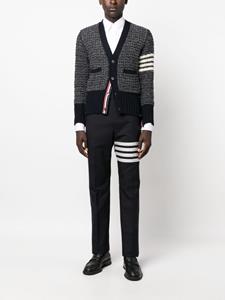 Thom Browne Vest met mélange-effect - Blauw