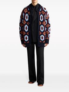 ETRO Vest met jacquard - Rood