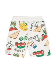 Stella McCartney Kids Katoenen shorts - Wit
