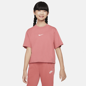 NIKE Sportswear T-Shirt Mädchen 655 - adobe M (- cm)