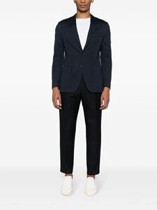 PT Torino tapered virgin wool trousers - Blauw