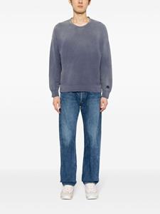 Visvim Katoenen sweater met gerafeld effect - Blauw