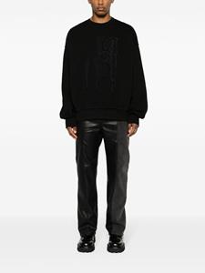 MISBHV Sweater met ronde hals - Zwart