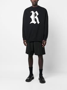 Raf Simons Sweater met logoprint - Zwart