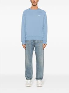 Balmain Katoenen sweater met logoprint - Blauw