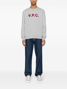 A.P.C. Katoenen sweater - Grijs