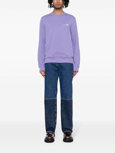 A.P.C. Katoenen sweater - Paars