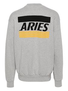 Aries Credit Card katoenen sweater - Grijs