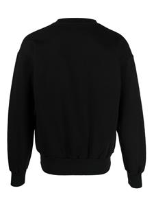 Aries Katoenen sweater met print - Zwart