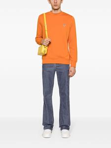 PS Paul Smith Katoenen sweater met zebrapatch - Oranje
