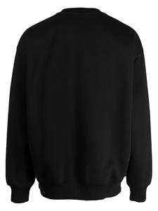 Izzue Sweater met logopatch - Zwart