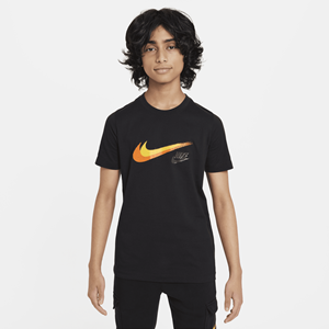 Nike Sportswear T-shirt met graphic voor jongens - Zwart