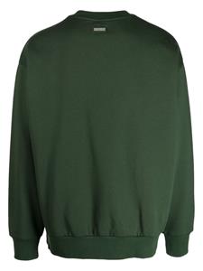 Izzue Sweater met teddybeerprint - Groen