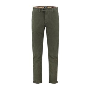 Dstrezzed Chino Pants Washed Ribcord Groen  