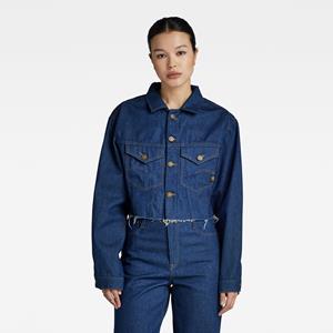 G-Star RAW Relaxed Cropped Cutoff Jacket - Donkerblauw - Dames