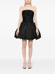 Amsale dropped waist mini dress - Zwart