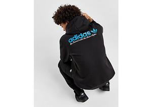 Adidas Originals Script Hoodie - Black- Heren