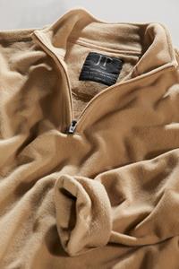 JP1880 Sweatshirt Troyer Fleece Stehkragen Zipper ultraleicht