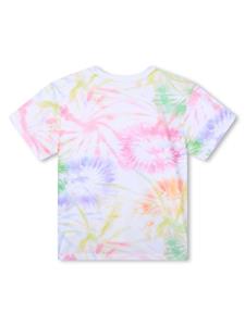 Givenchy Kids T-shirt met tie-dye print - Wit