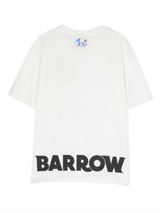 Barrow kids T-shirt met logoprint - Wit