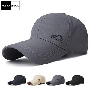 Northwood Spring Summer Long Brim SPORTS Sunshade Baseball Hat for Men and Women Outdoor Fishing Leisure Sunscreen Hat