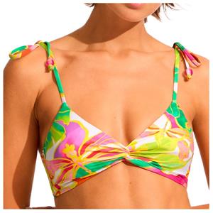 Seafolly  Women's Wonderland TwistedFront Bralette - Bikinitop, oranje