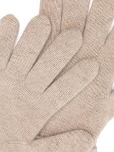 N.Peal Ribgebreide handschoenen - Geel